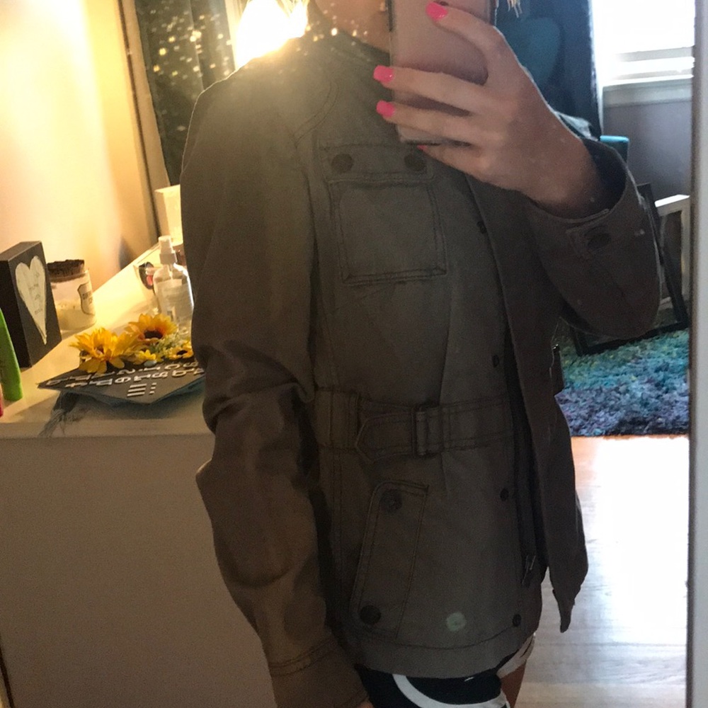 Coffee colored jacket from Loft